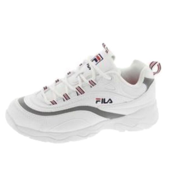 FILA Women’s WHITE UNISEX FILA RAY HERITAGE TAKSE - Picture 1 of 6